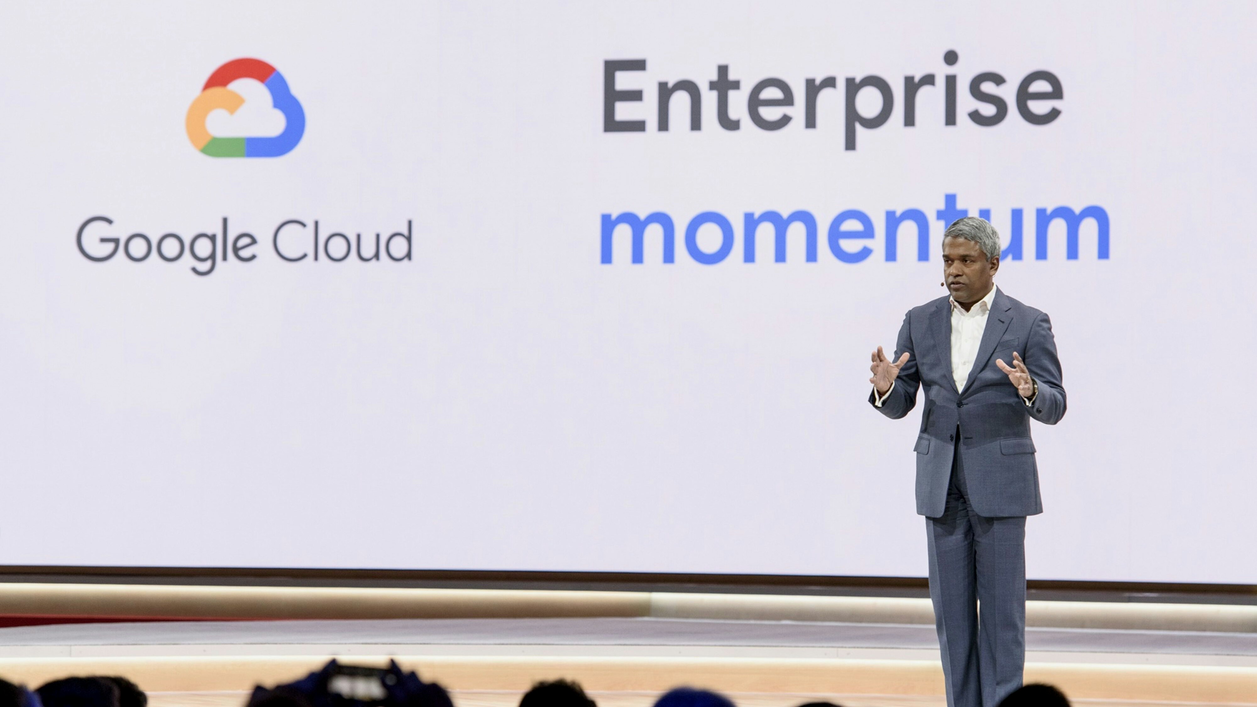 Google Cloud CEO Thomas Kurian in 2019. Photo by Bloomberg