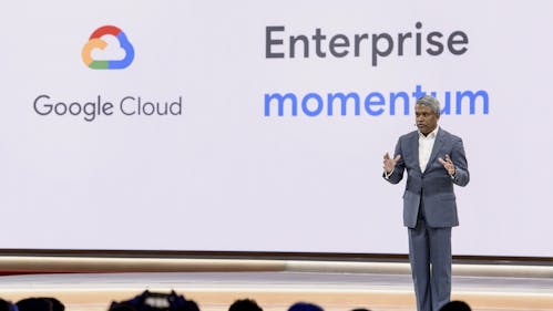 Google Cloud CEO Thomas Kurian in 2019. Photo by Bloomberg