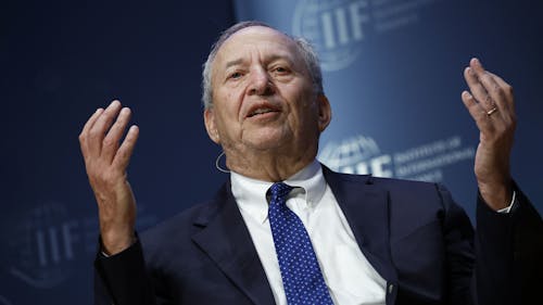 Larry Summers. Photo by Bloomberg.