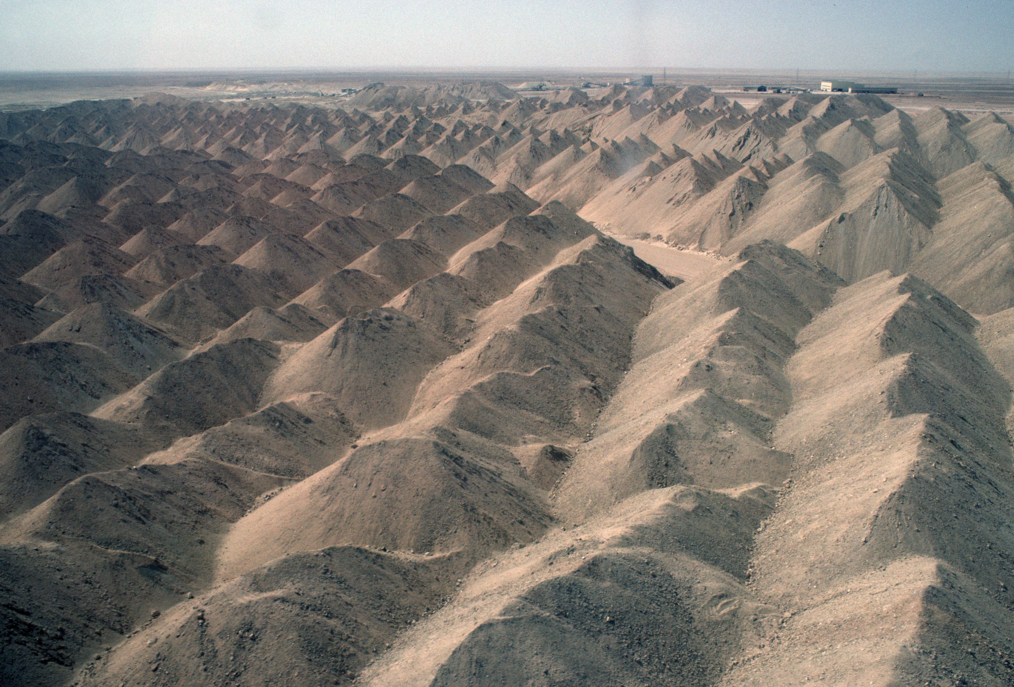 Phosphate deposits in the Western Sahara near Morocco. Photo: Peter Turnley/Corbis/Getty