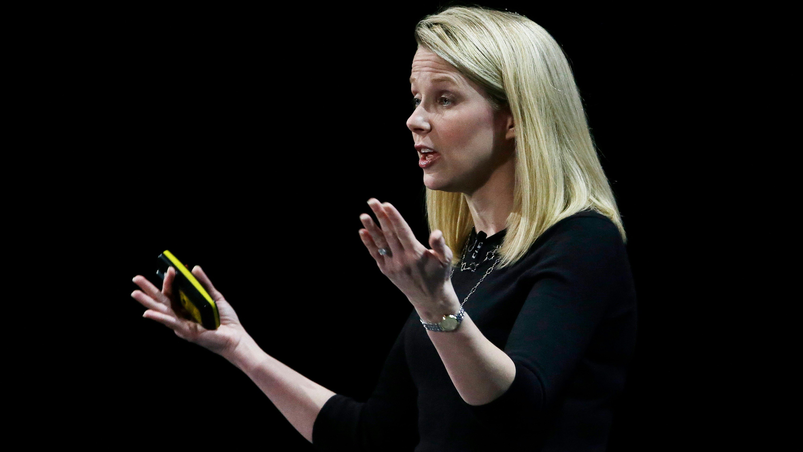 Marissa Mayer. Photo by AP.