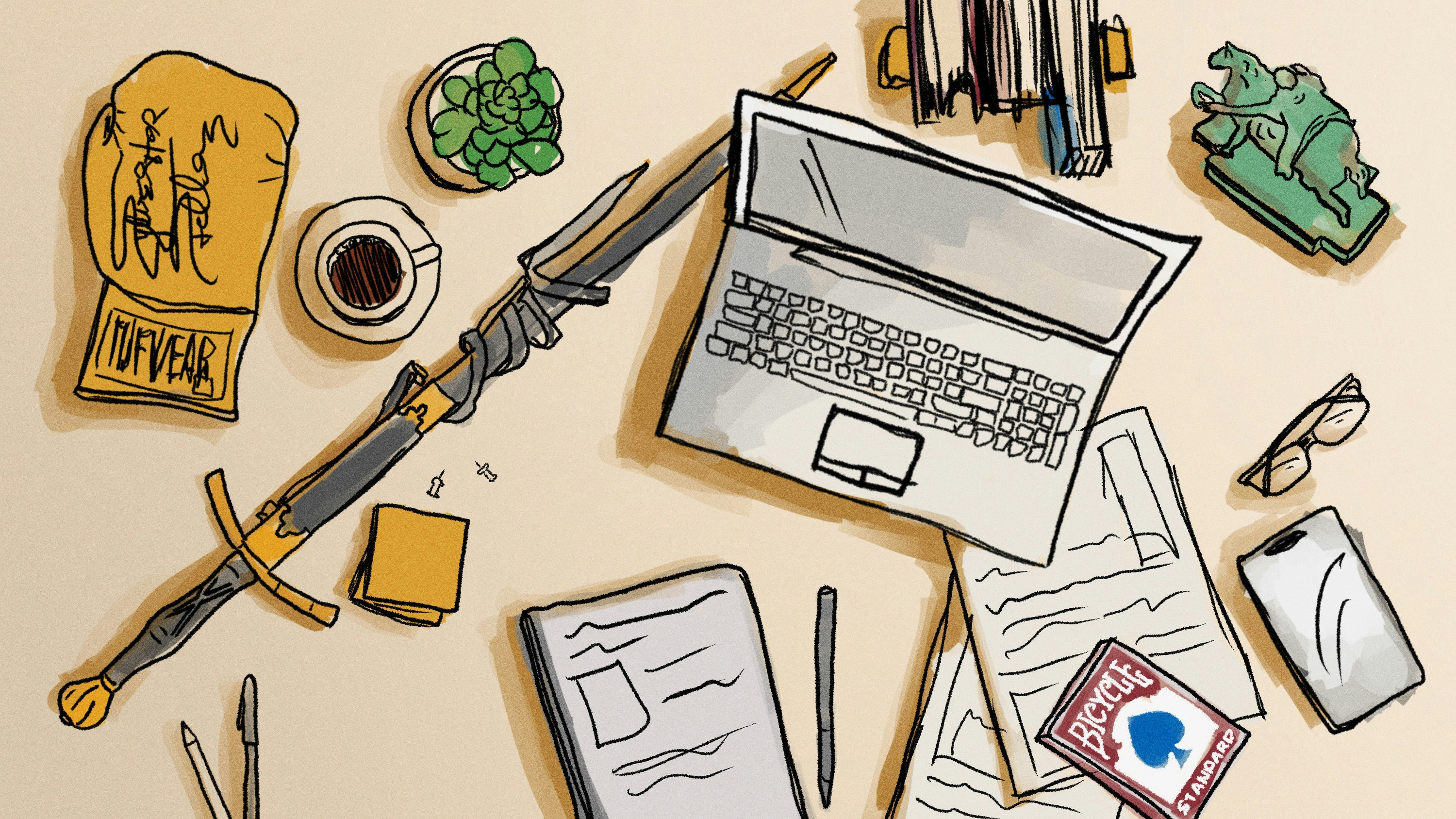 Art by Clark Miller.