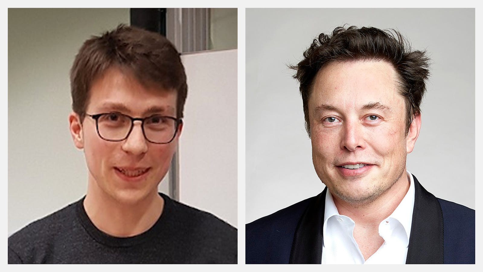 Igor Babuschkin and Elon Musk. Photos via TU Dortmund and Wikimedia.