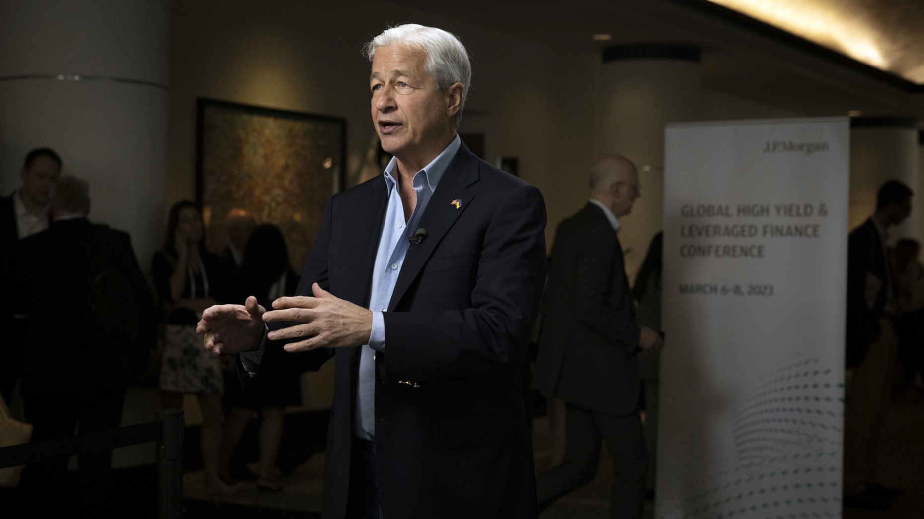 JPMorgan CEO Jamie Dimon. Photo by Bloomberg.