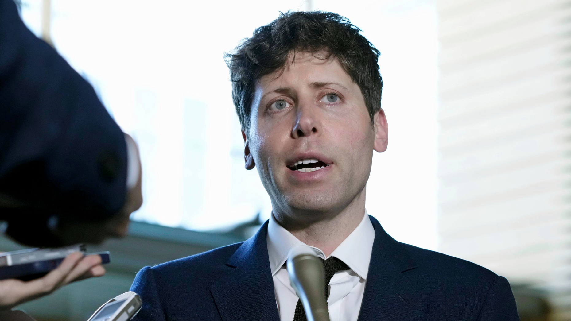 Sam Altman in Tokyo in April. Photo by AP