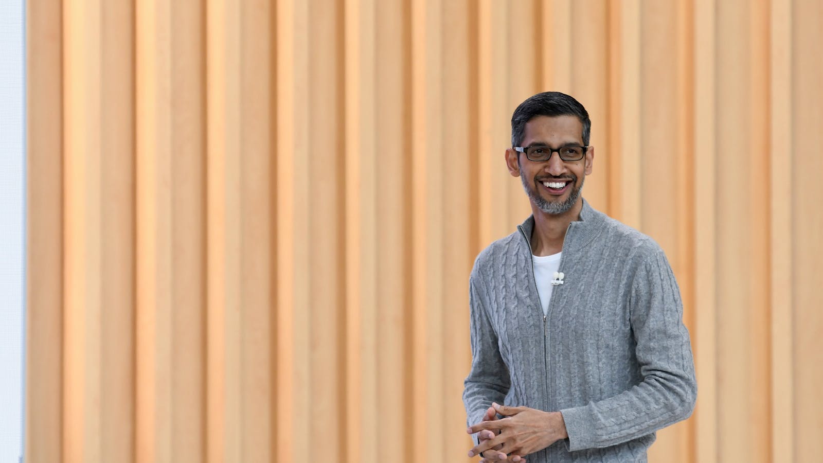 Google CEO Sundar Pichai in Mountain View, Calif., May 10.