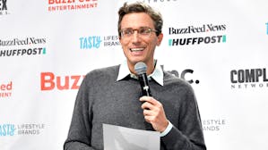 BuzzFeed CEO Jonah Peretti. Photo by Getty.