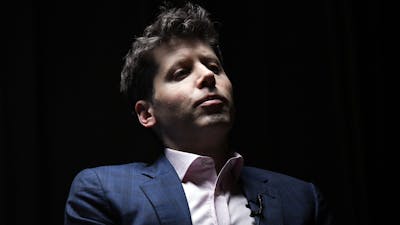 Sam Altman. Photo by Bloomberg.