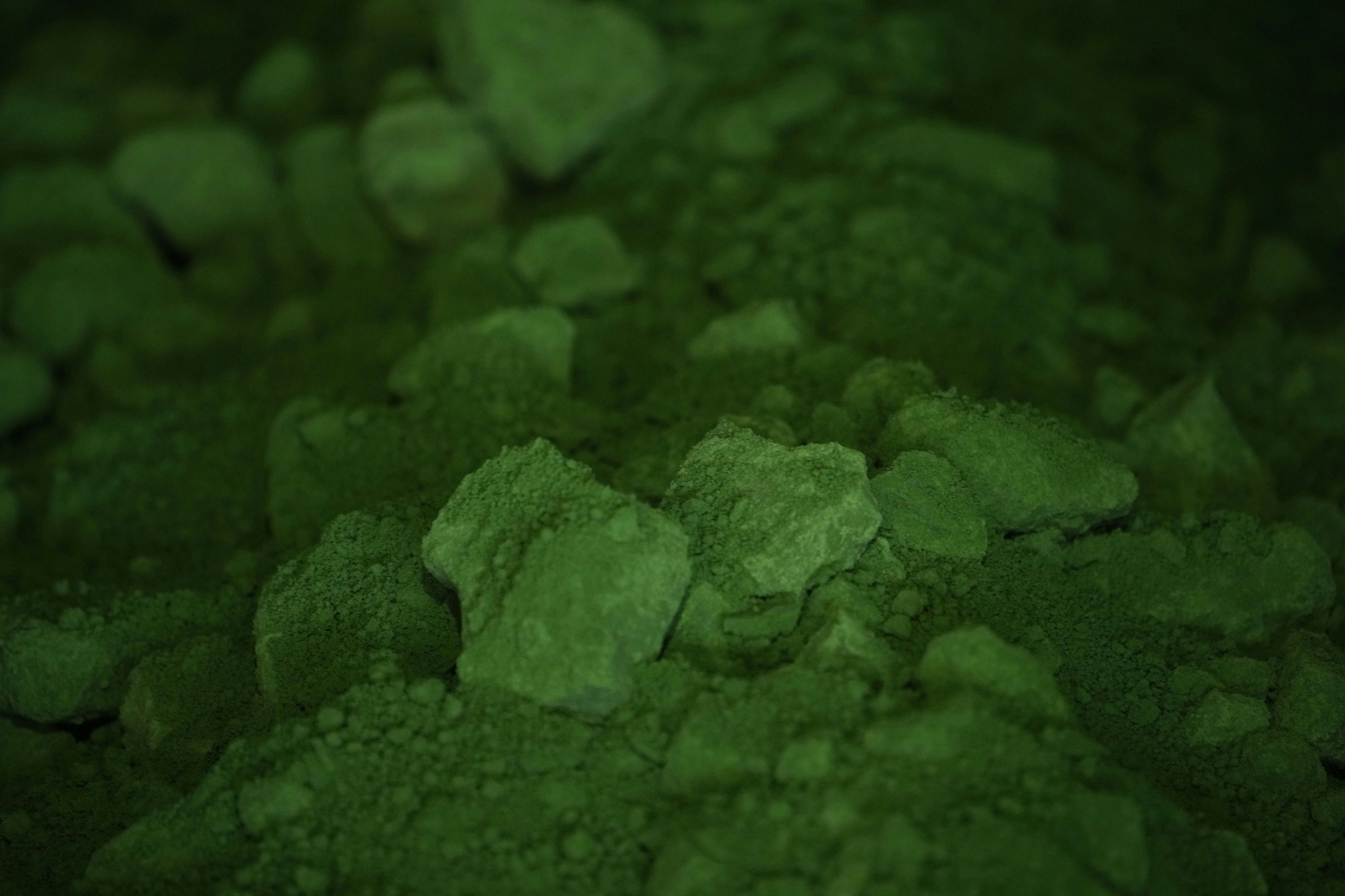 Mixed hydroxide precipitate, the go-to feedstock for battery nickel sulfate, on a conveyor belt at Indonesia's Harita Group, which pioneered the process. Photo: Dimas Ardian/Bloomberg
