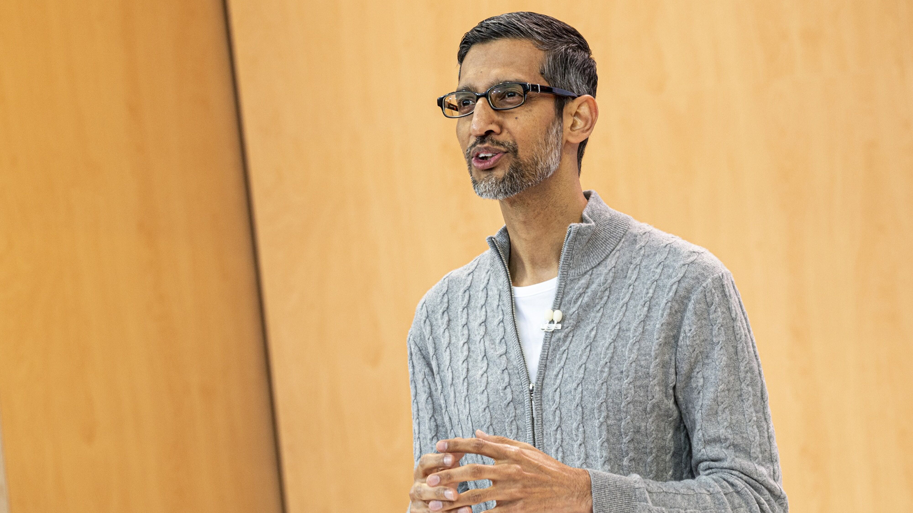 Google CEO Sundar Pichai. Photo: Bloomberg.