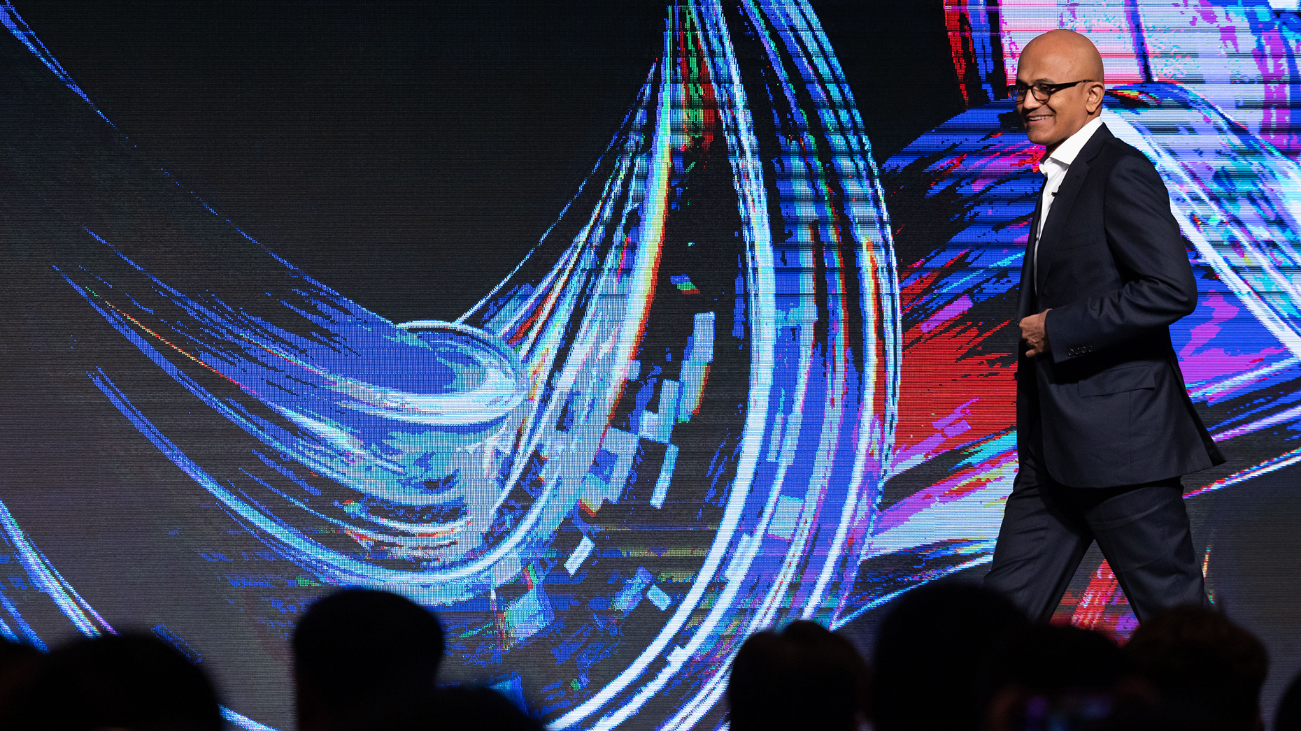 Microsoft CEO Satya Nadella. Photo: Getty.