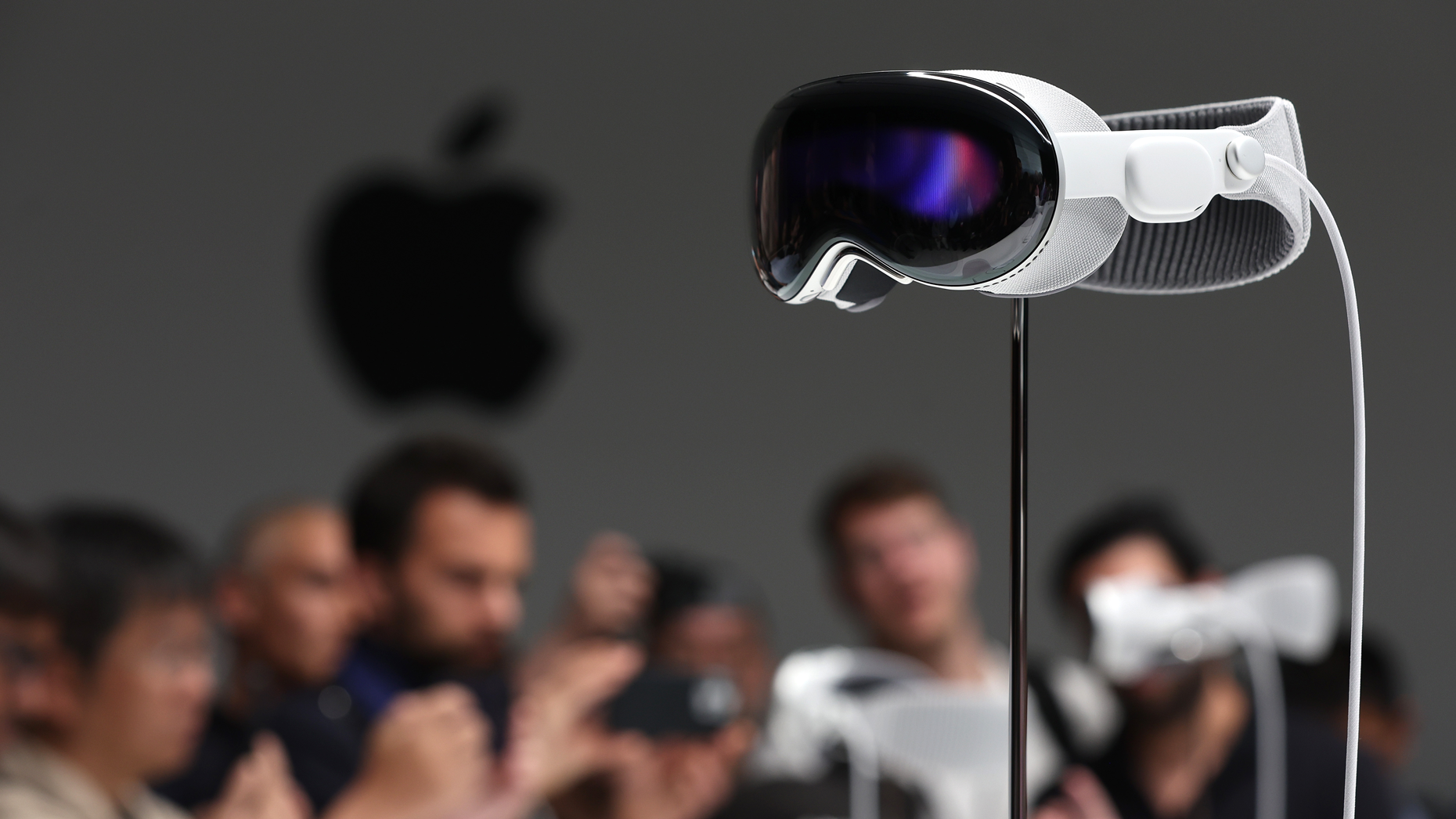 The Apple Vision Pro Headset. Photo by Getty.