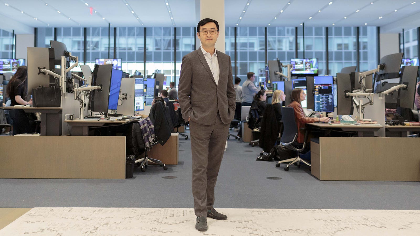 Peng Zhao, CEO of Citadel Securities. Photo by Bloomberg.