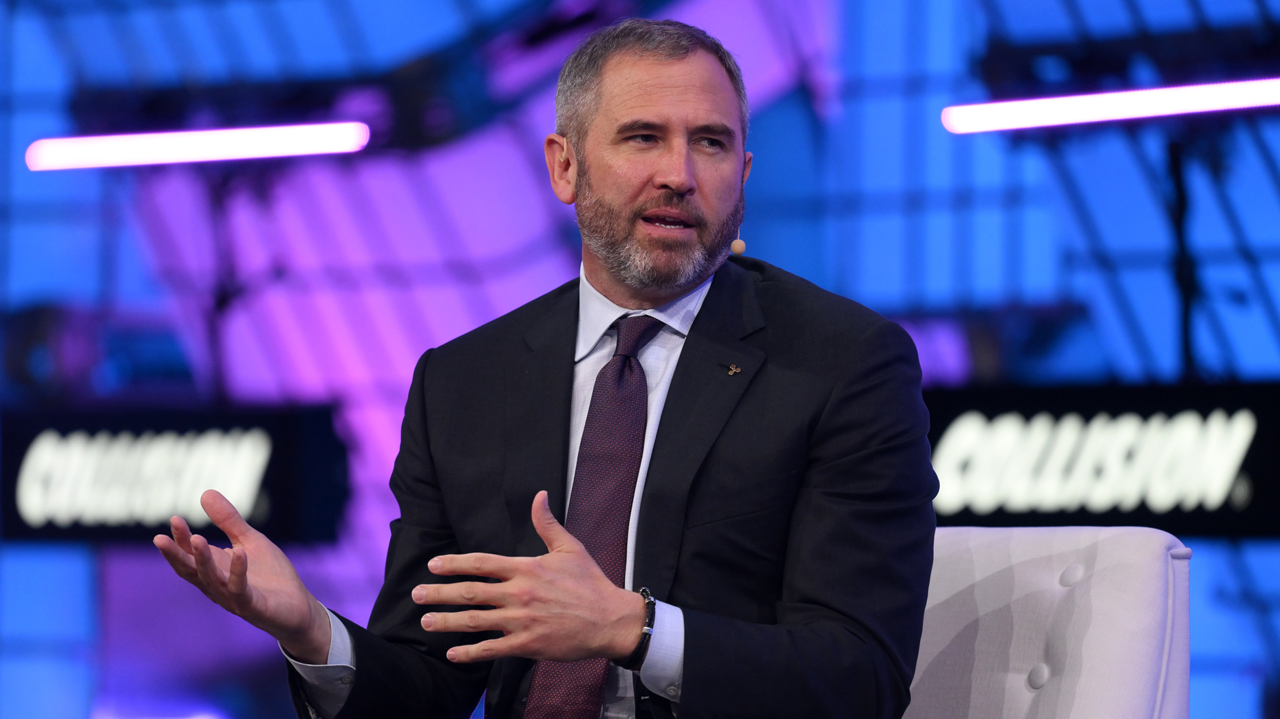 Ripple CEO Brad Garlinghouse. Photo by Getty