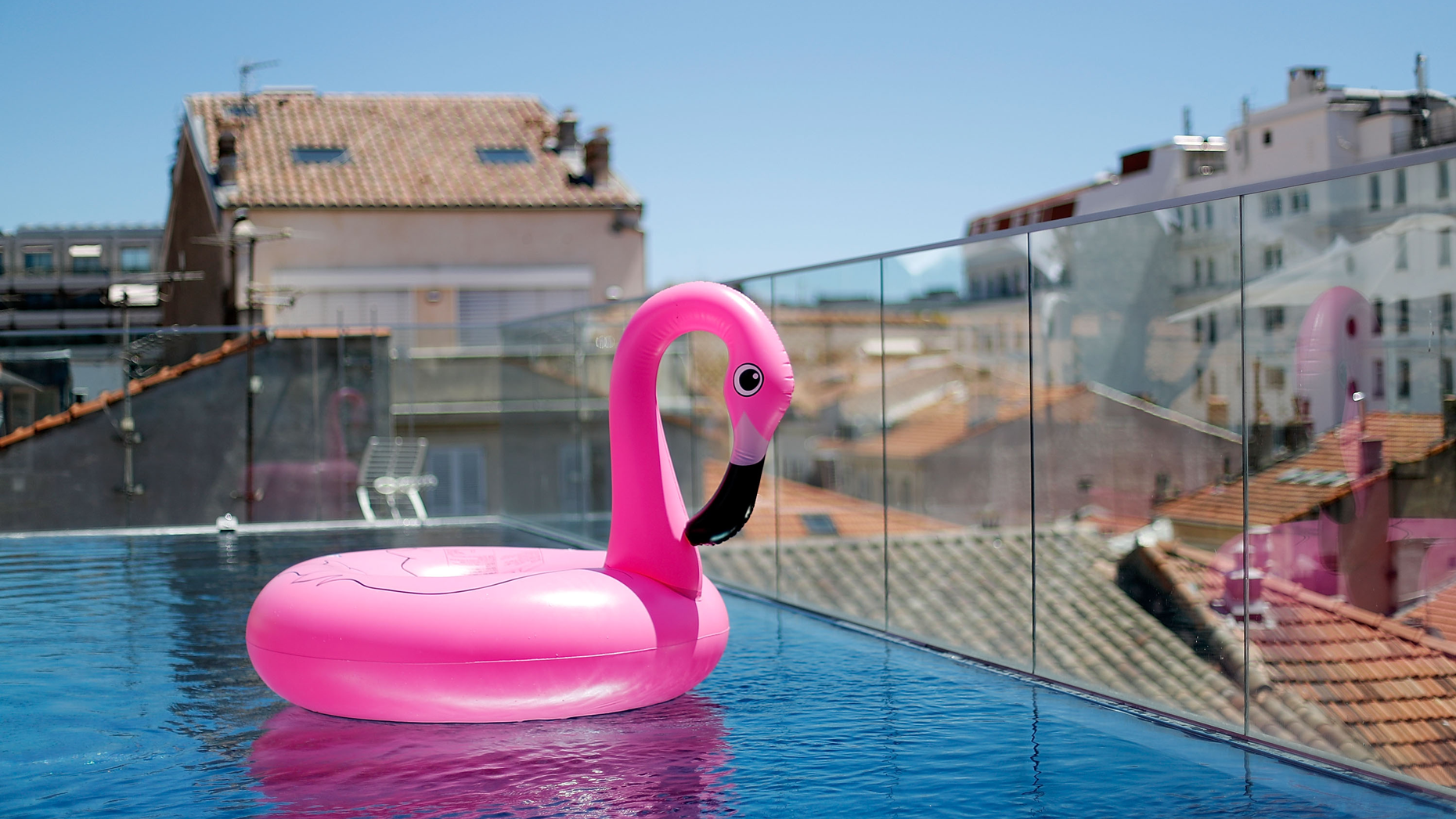 A pool party at a past Cannes festival. Photo by Getty.