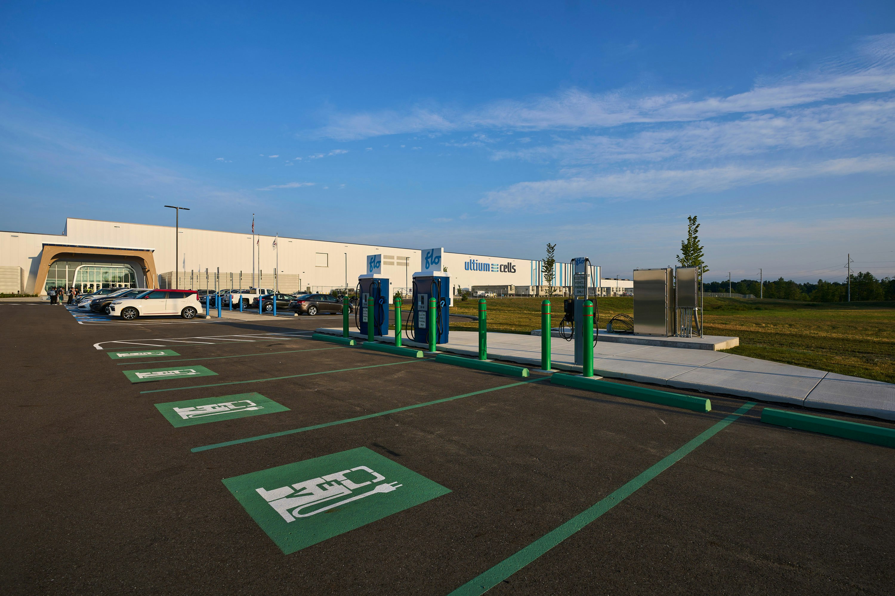 The Ultium Cells plant near Lordstown, Ohio. Photo: Courtesy Ultium