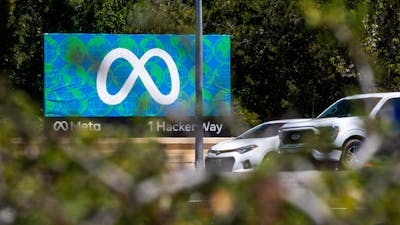 Meta headquarters in Menlo Park, Calif. Photo by Getty.