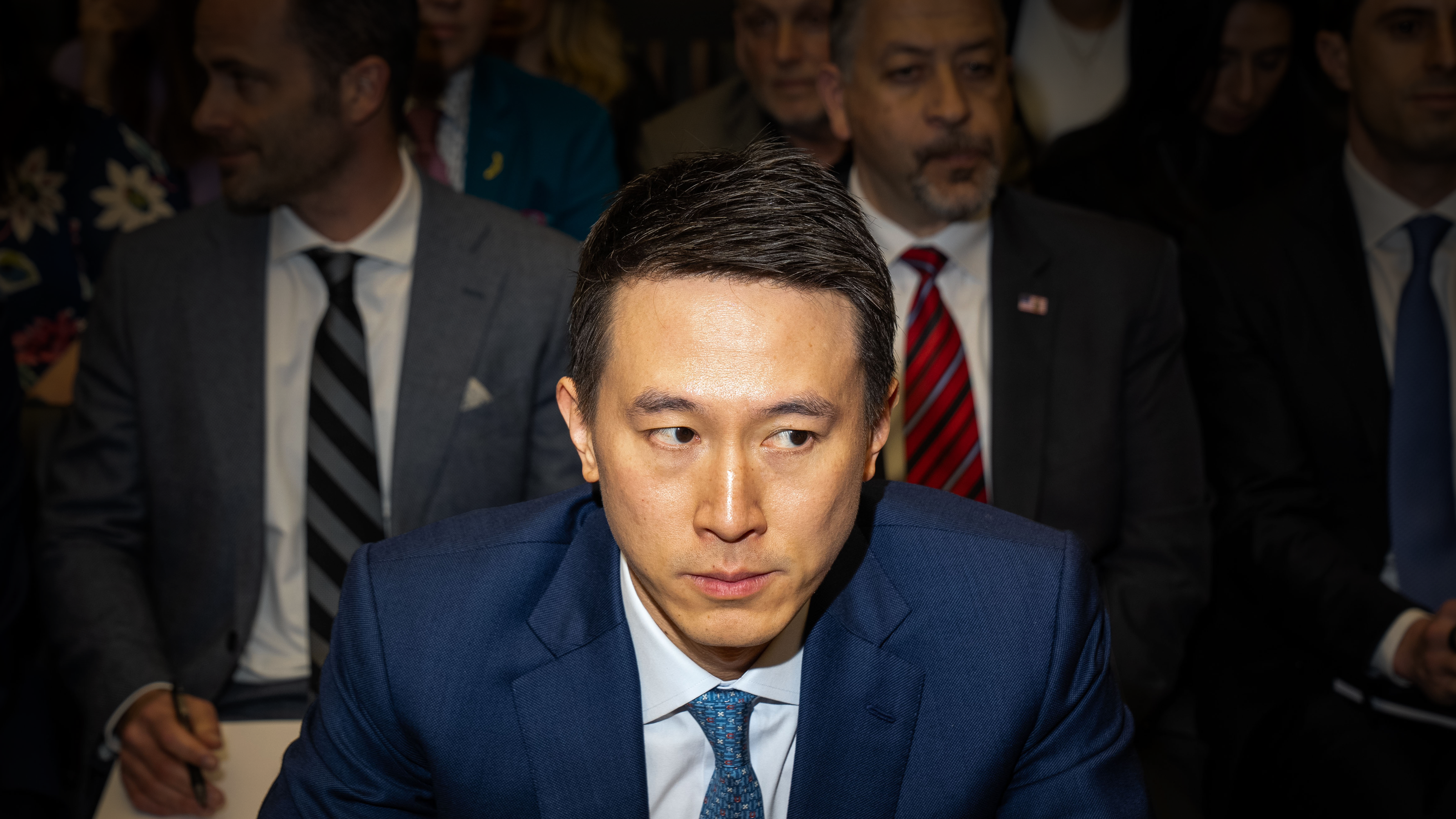 TikTok CEO Shou Zi Chew. Photo by Getty