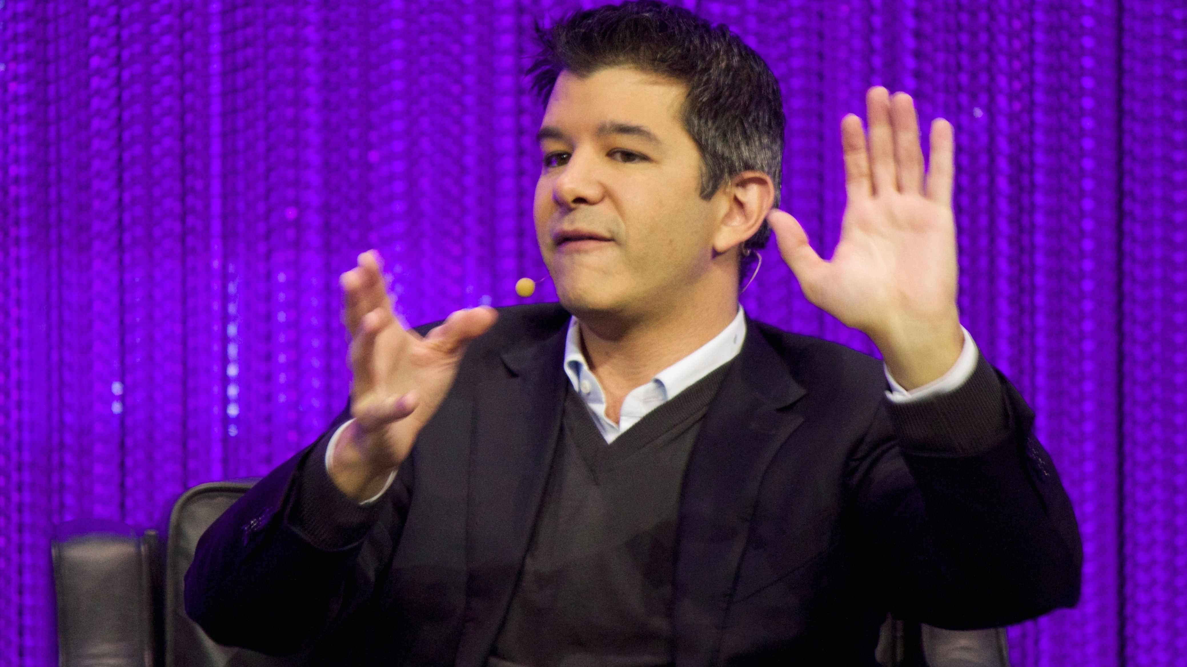 Travis Kalanick. Photo by Flickr/Adam Tinworth.