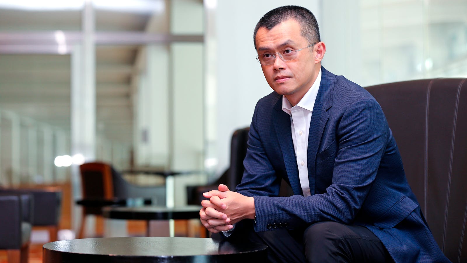 Changpeng Zhao, CEO of Binance. Photo by AP.