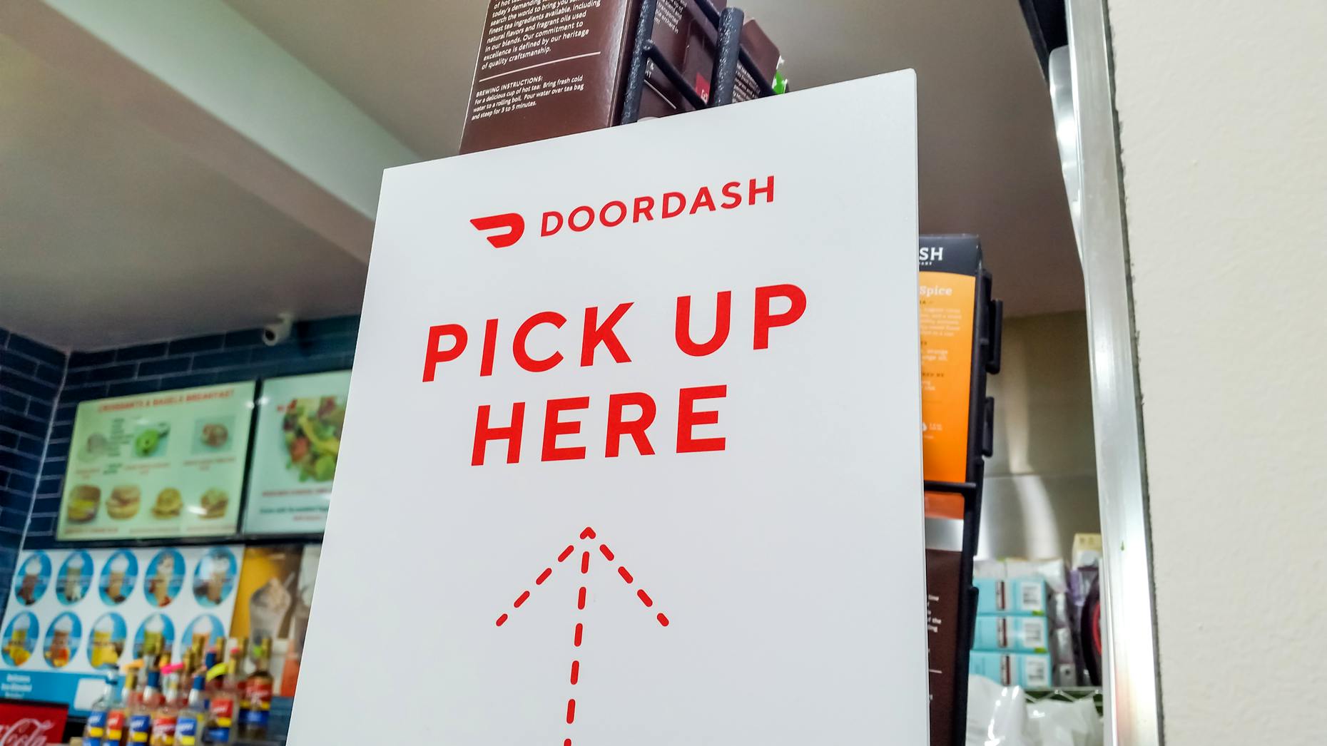 DoorDash projects strong demand for food, grocery orders; shares jump