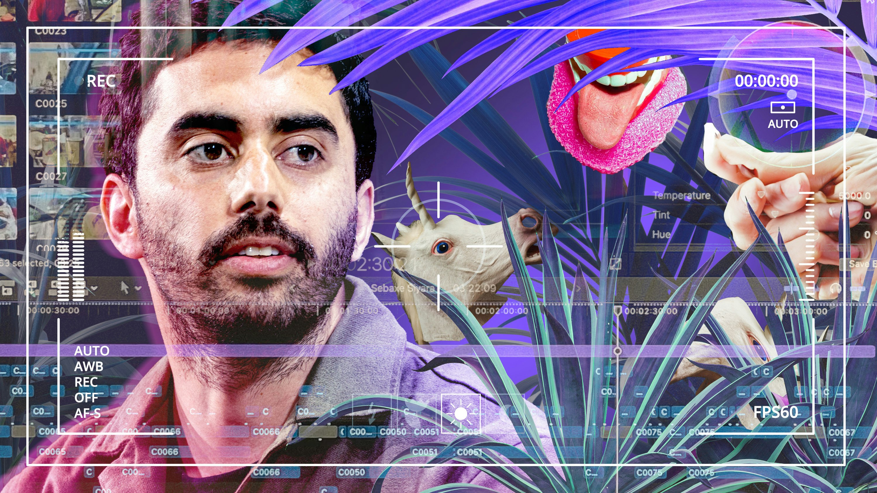 The poetry-minded Runway founder Cristóbal Valenzuela. Art by Clark Miller.