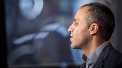 Databricks CEO Ali Ghodsi. Photo by Bloomberg/Getty.