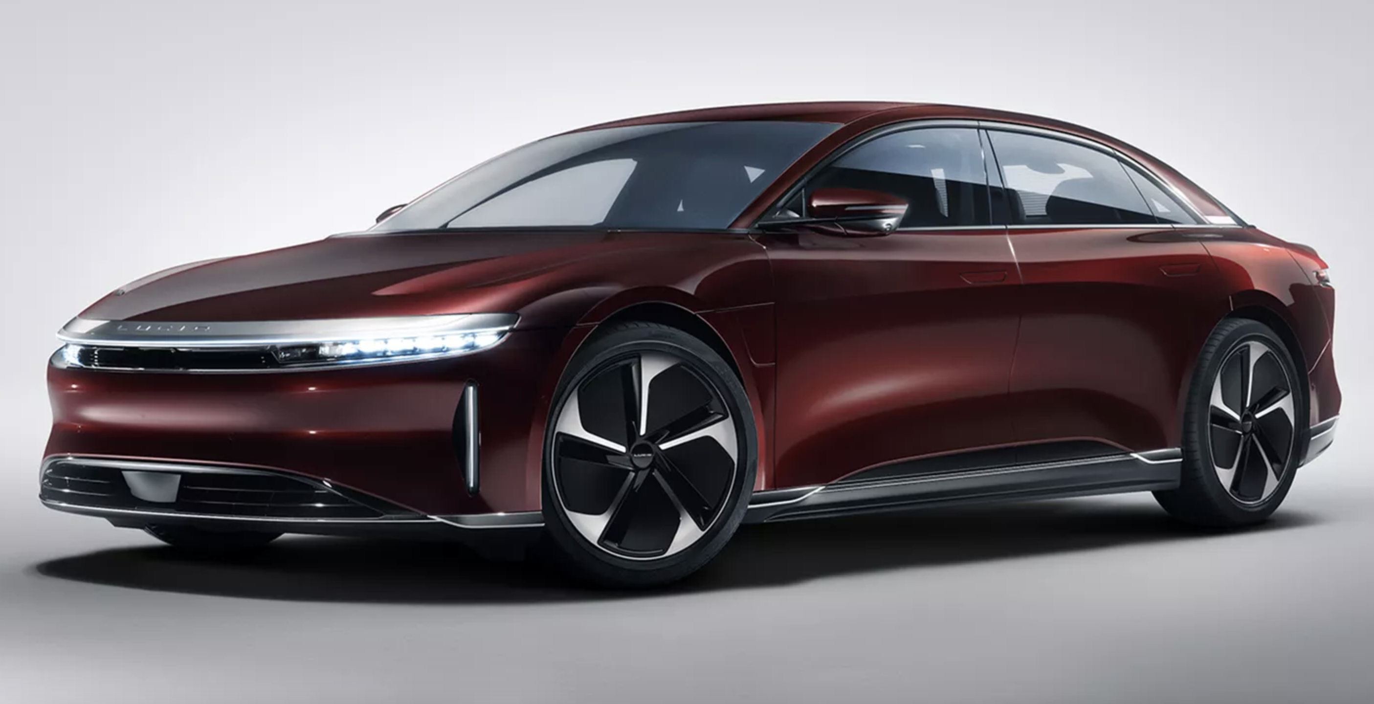 In September, Lucid Motors plans to release the 419-mile, rear-wheel-drive Air Pure, whose battery efficiency will be 4.7 miles per kilowatt hour, the highest in the industry. Photo: Courtesy Lucid
