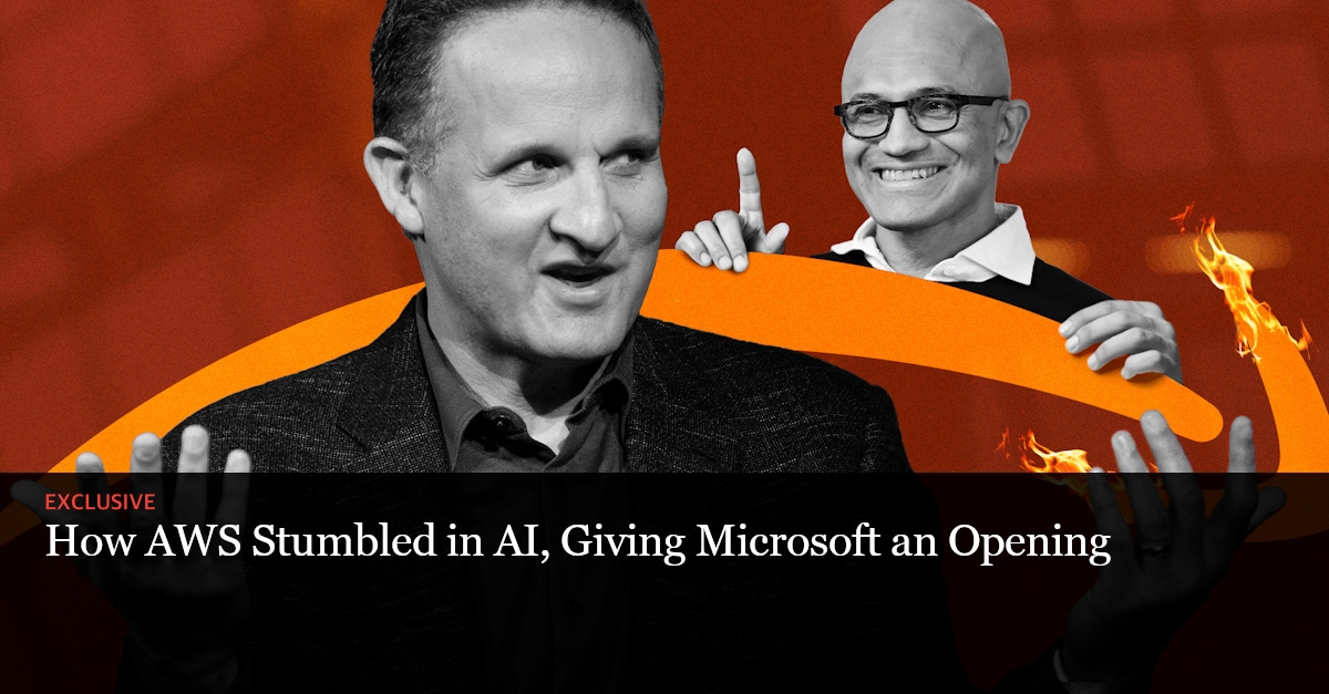 how-aws-stumbled-in-ai-giving-microsoft-an-opening