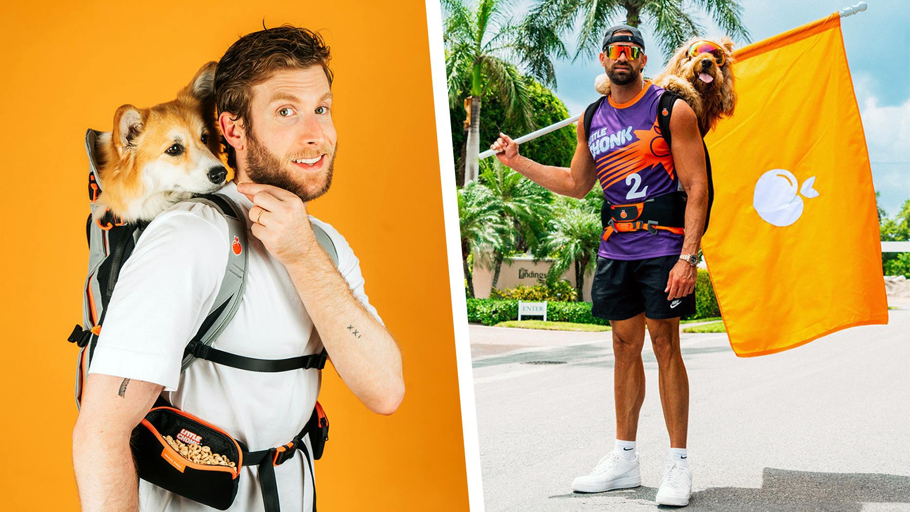 Two Social Media Famous Dog Dads Join Forces