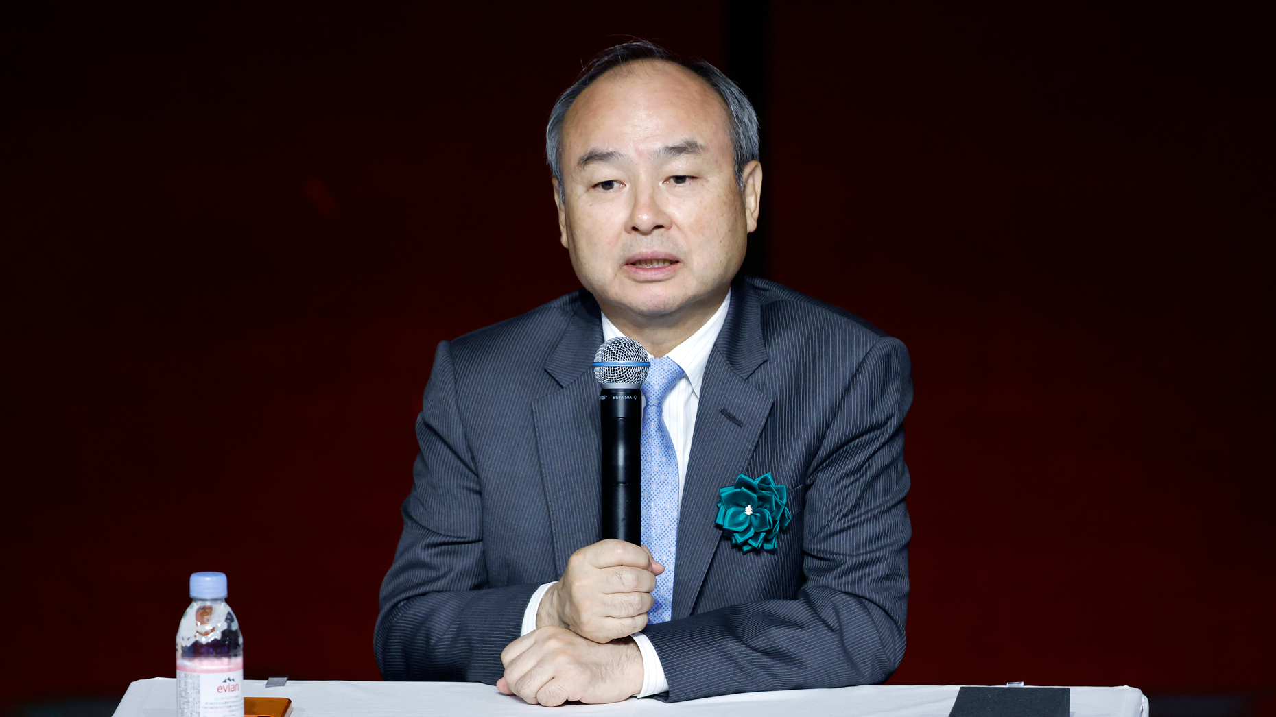 SoftBank CEO Masayoshi Son. Photo by Getty.