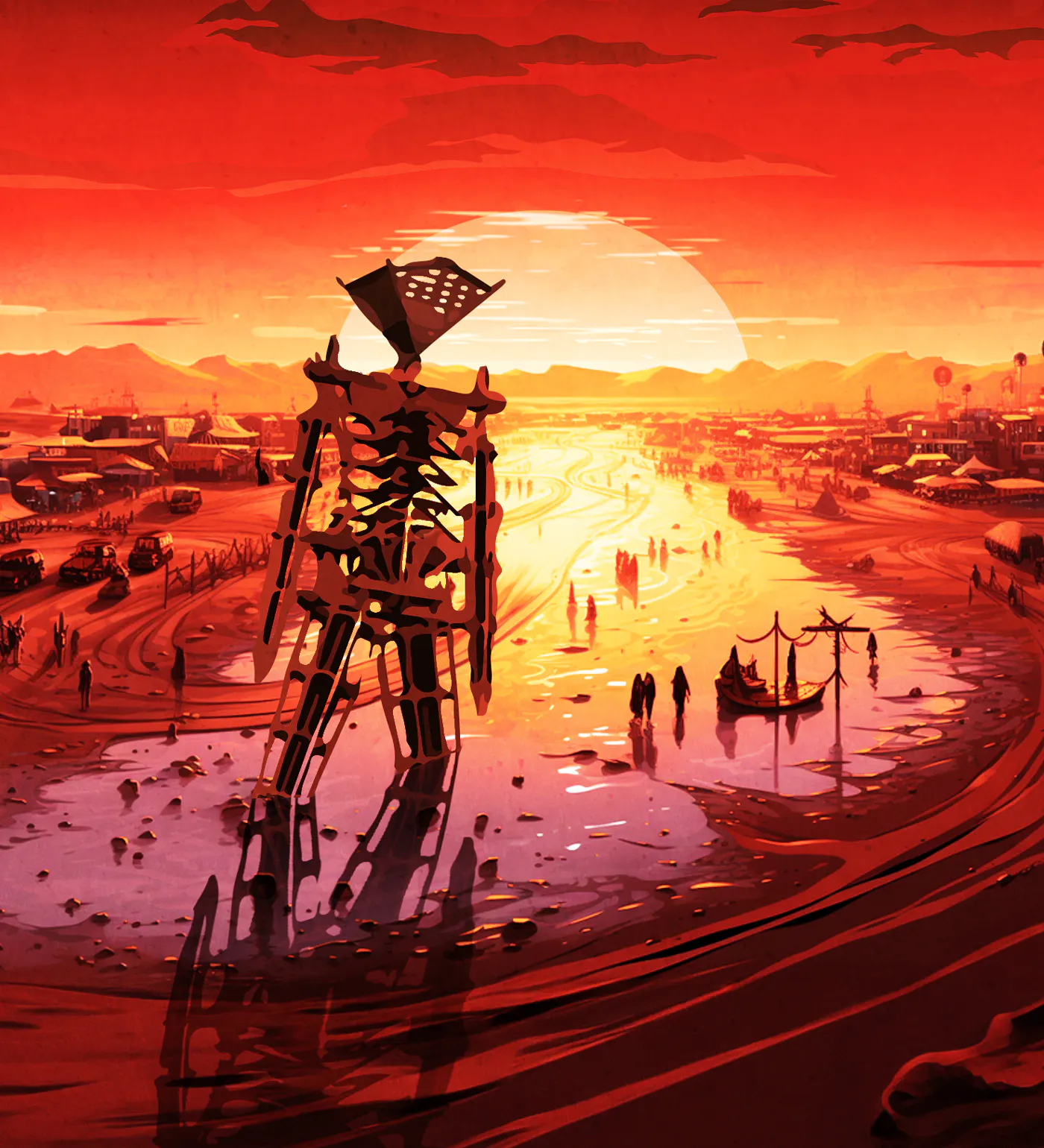 The Instant Oral History of ‘Trench Foot Burning Man’