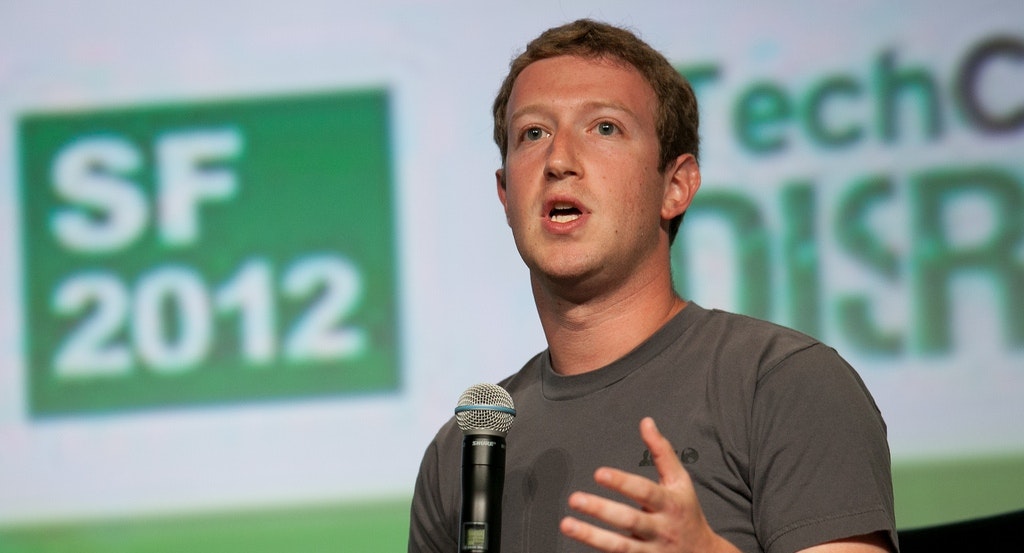 Mark Zuckerberg. Credit: TechCrunch