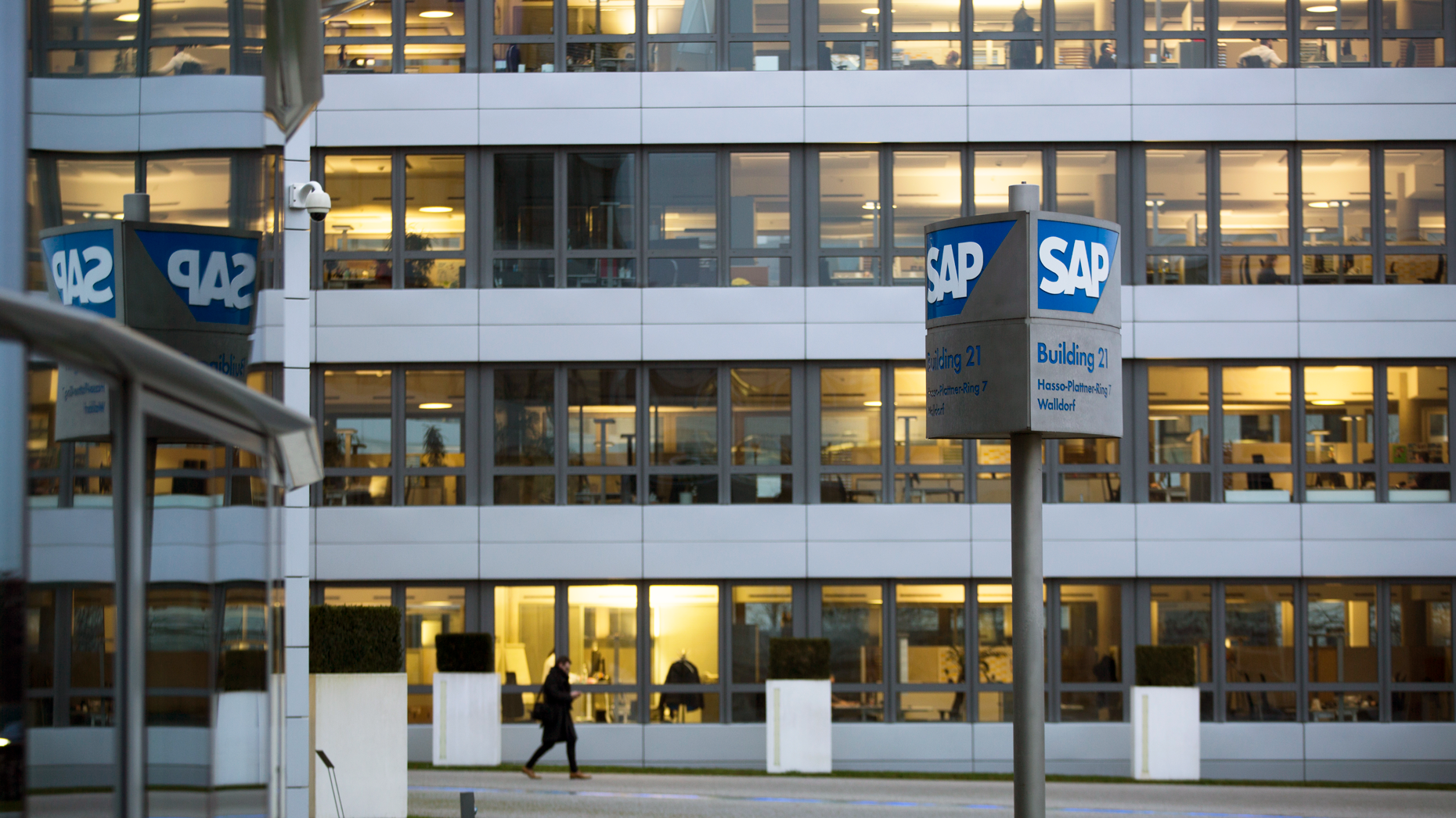 SAP HQ in Walldorf, Germany. Photo via Getty.