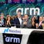 Rene Haas, CEO of Arm, rings the opening bell during the company's IPO at Nasdaq MarketSite on Sept. 14. Photo by Bloomberg via Getty.