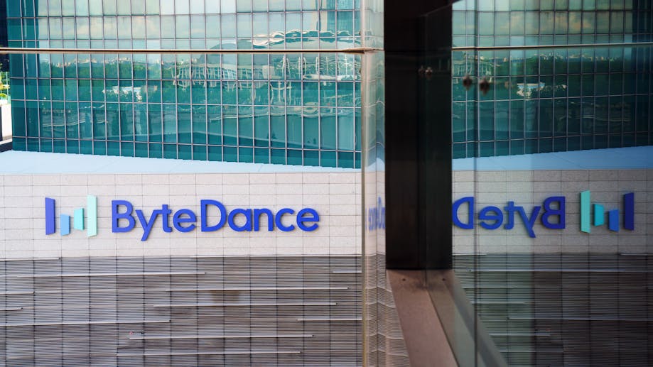 ByteDance's Singapore offices. Photo by Bloomberg via Getty.