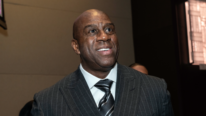 Magic Johnson. Photo via Shutterstock.