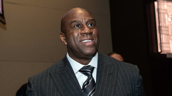 Magic Johnson Leaves Cameo's Board