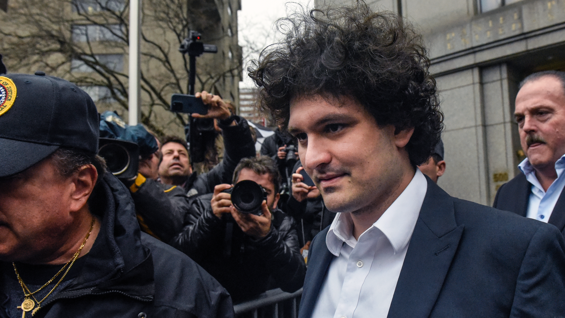 Sam Bankman-Fried on January 3. Photo by Bloomberg via Getty.