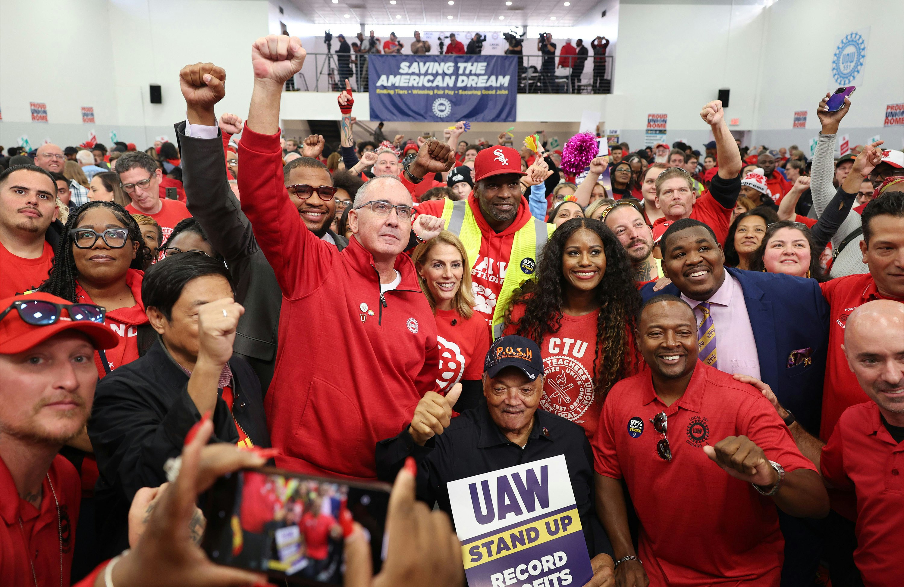 UAW President Shawn Fain. Photo: John J. Kim/Tribune News Service/Getty