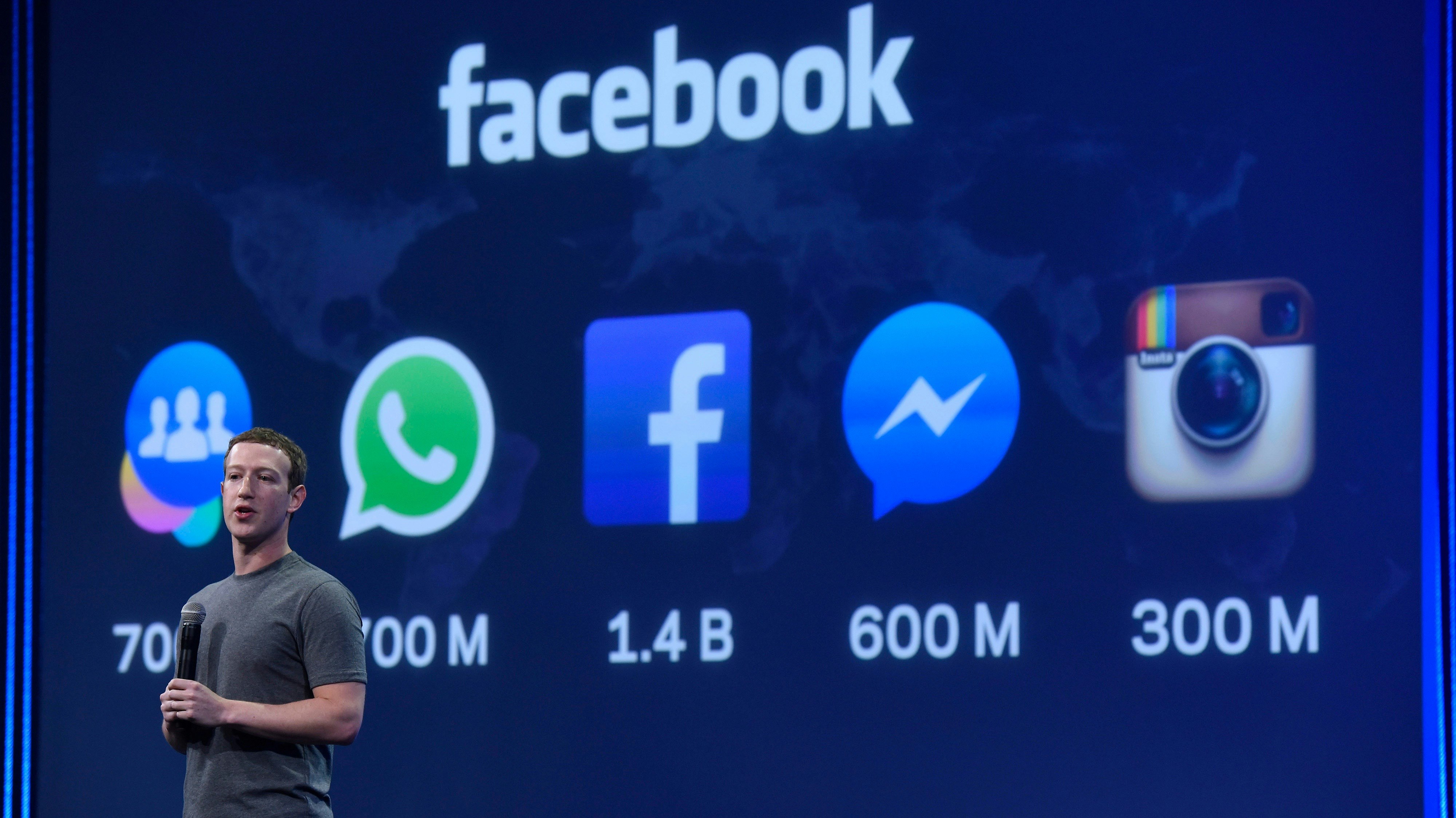 Mark Zuckerberg. Photo by Bloomberg.