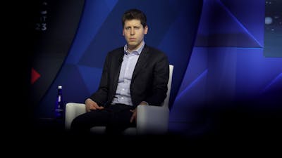 OpenAI co-founder Sam Altman. Photo by Getty