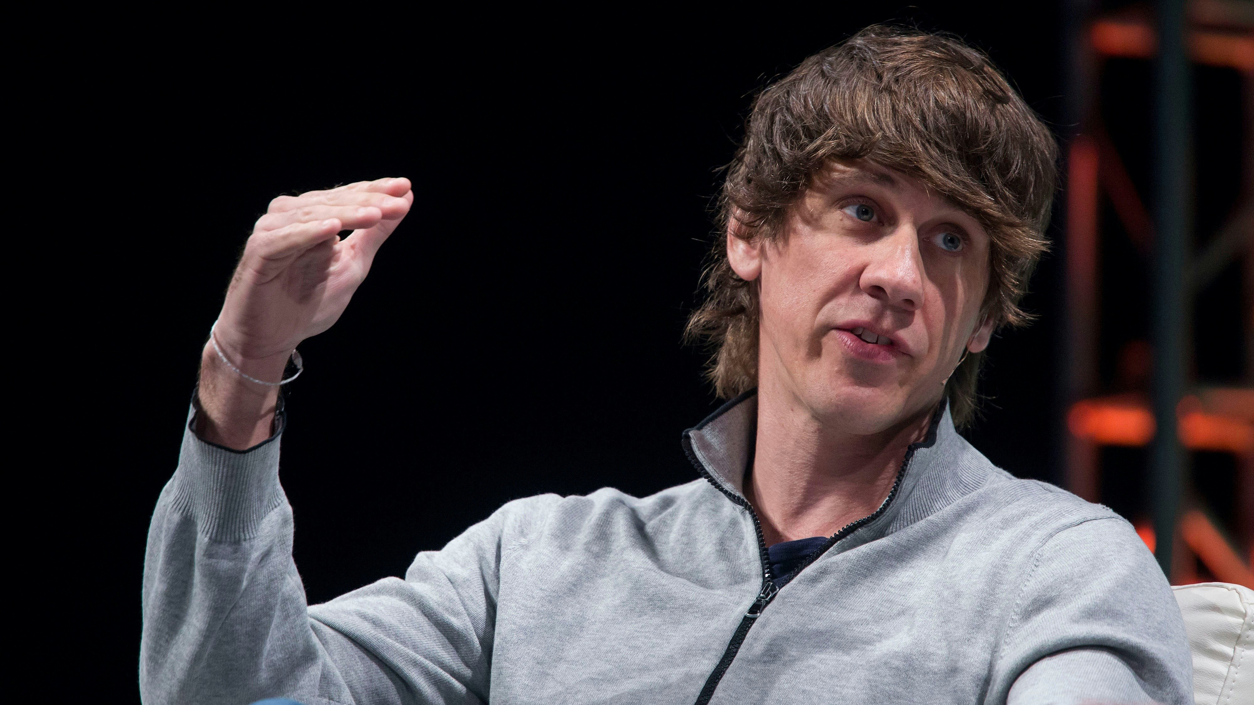 Foursquare co-founder Dennis Crowley. Photo by Bloomberg.