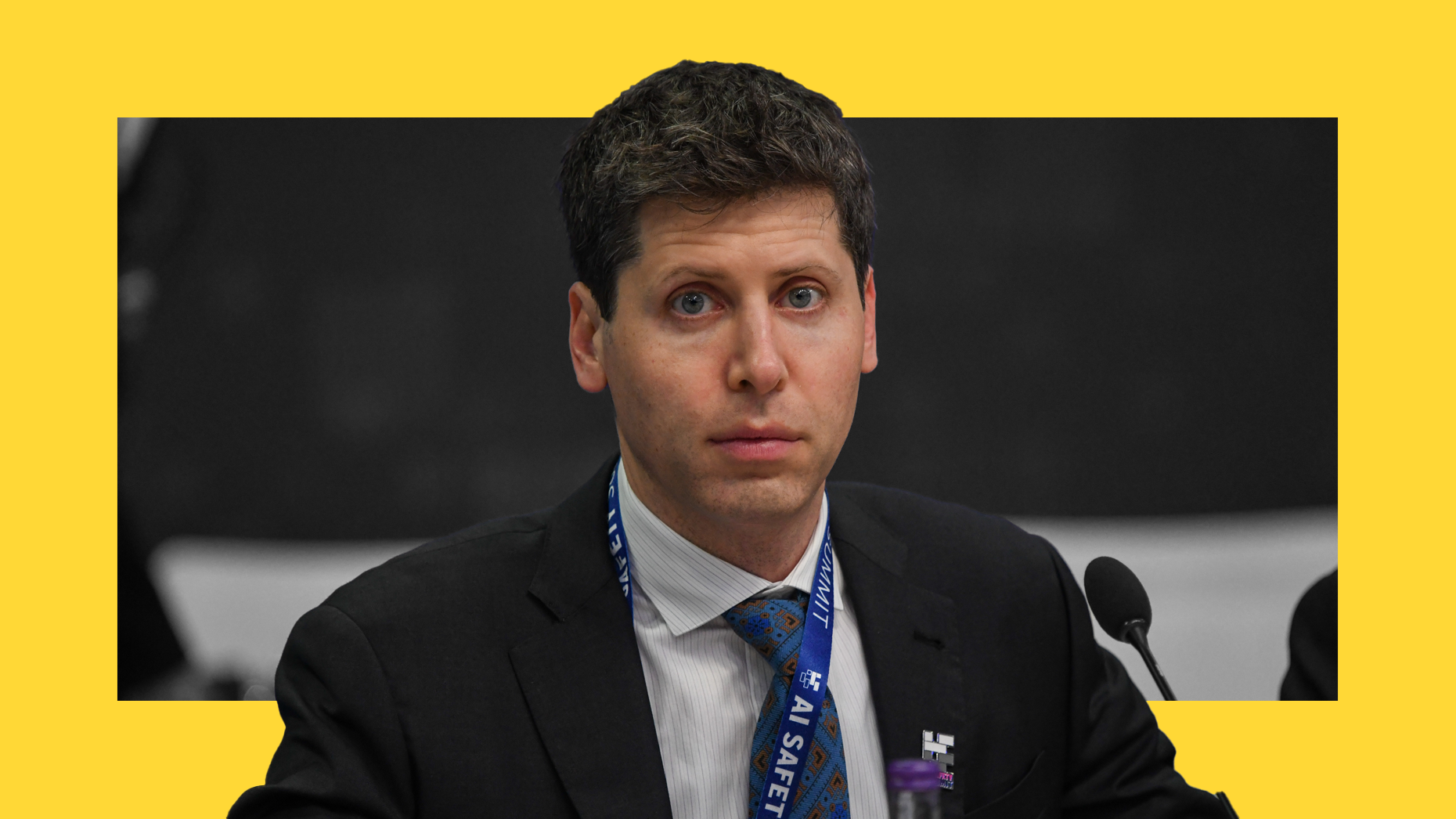 Sam Altman. Photo by Bloomberg via Getty.