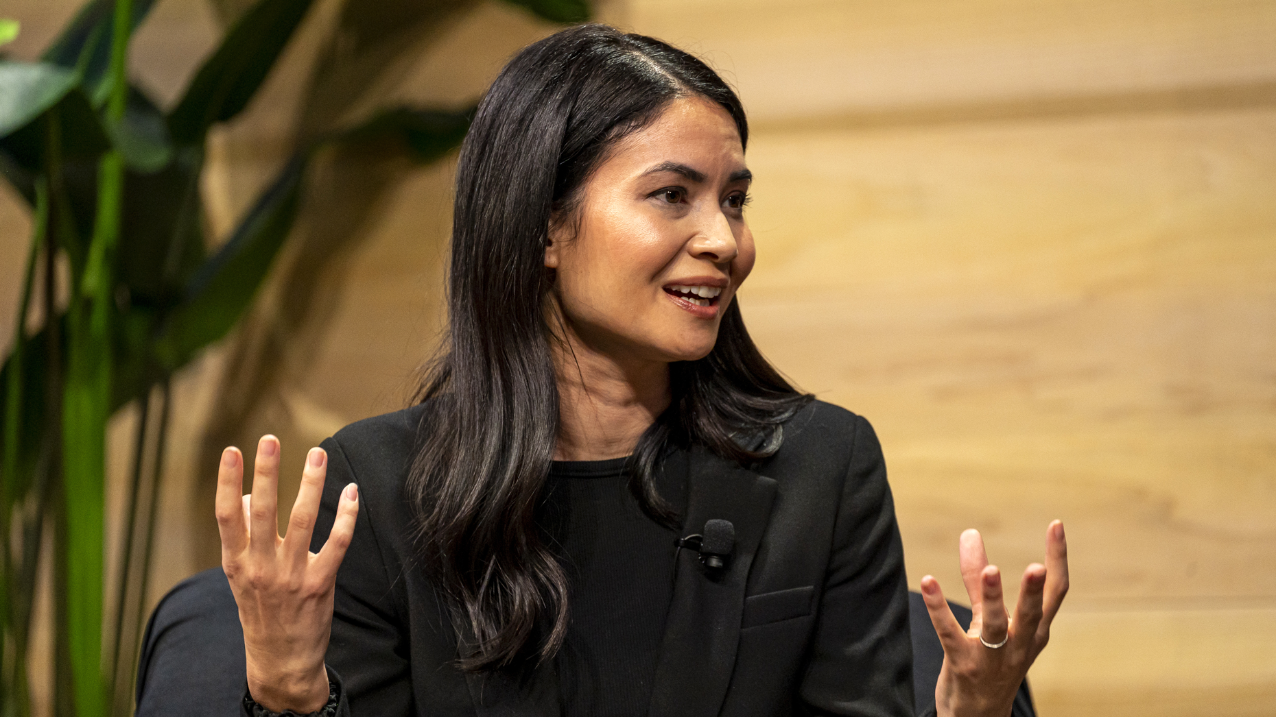 Melanie Perkins, CEO of Canva. Photo by Bloomberg via Getty.