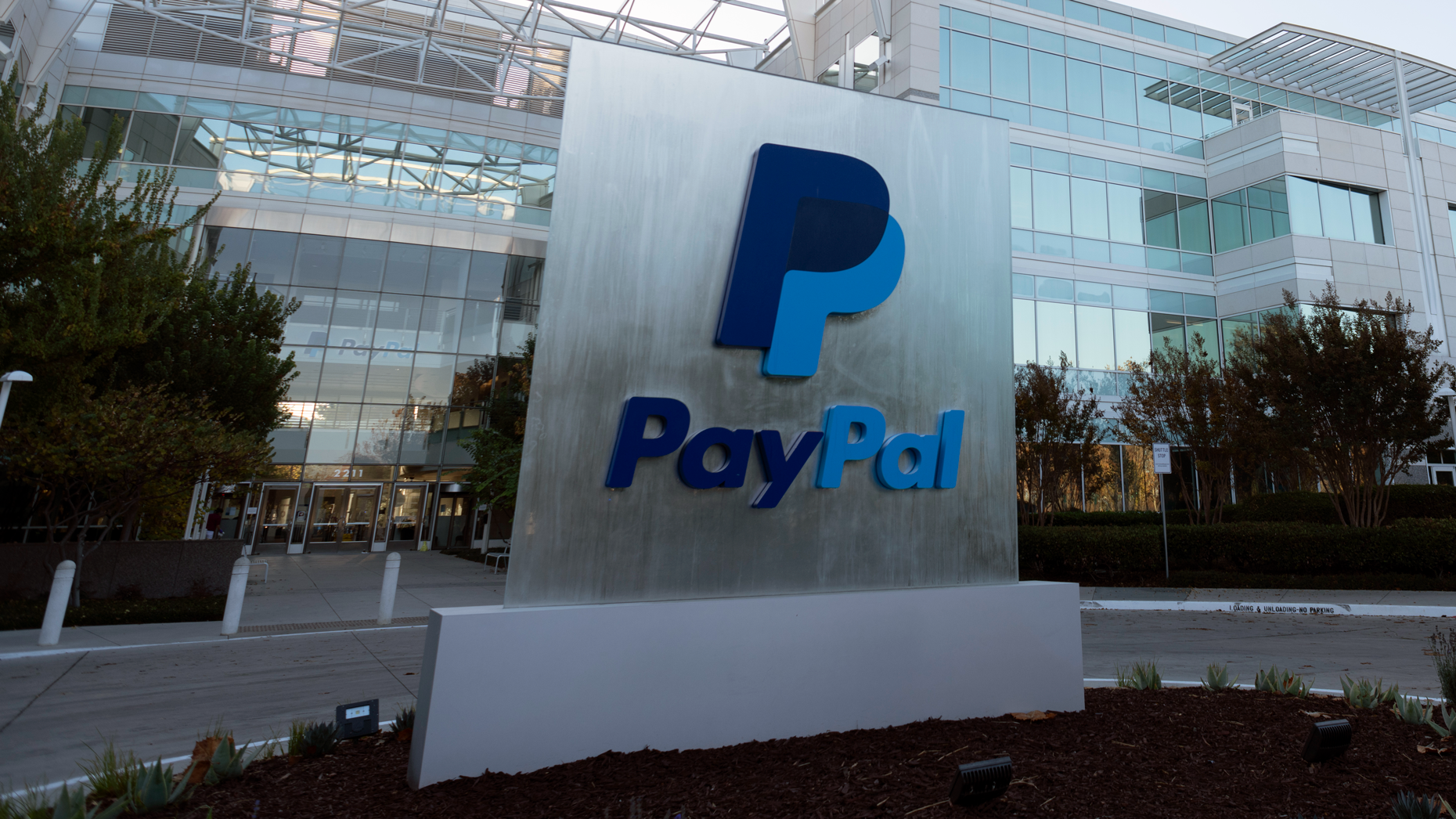 PayPal's office in San Jose, Calif. Photo by NurPhoto via Getty.