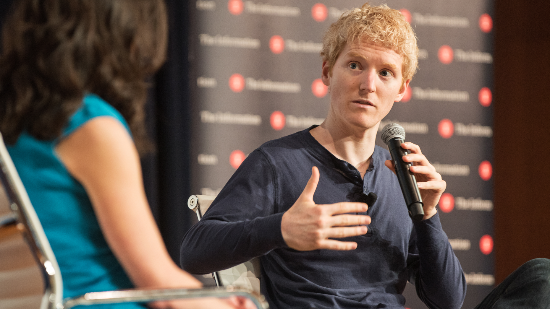 Stripe CEO, Patrick Collison. Photo by Erin Beach.