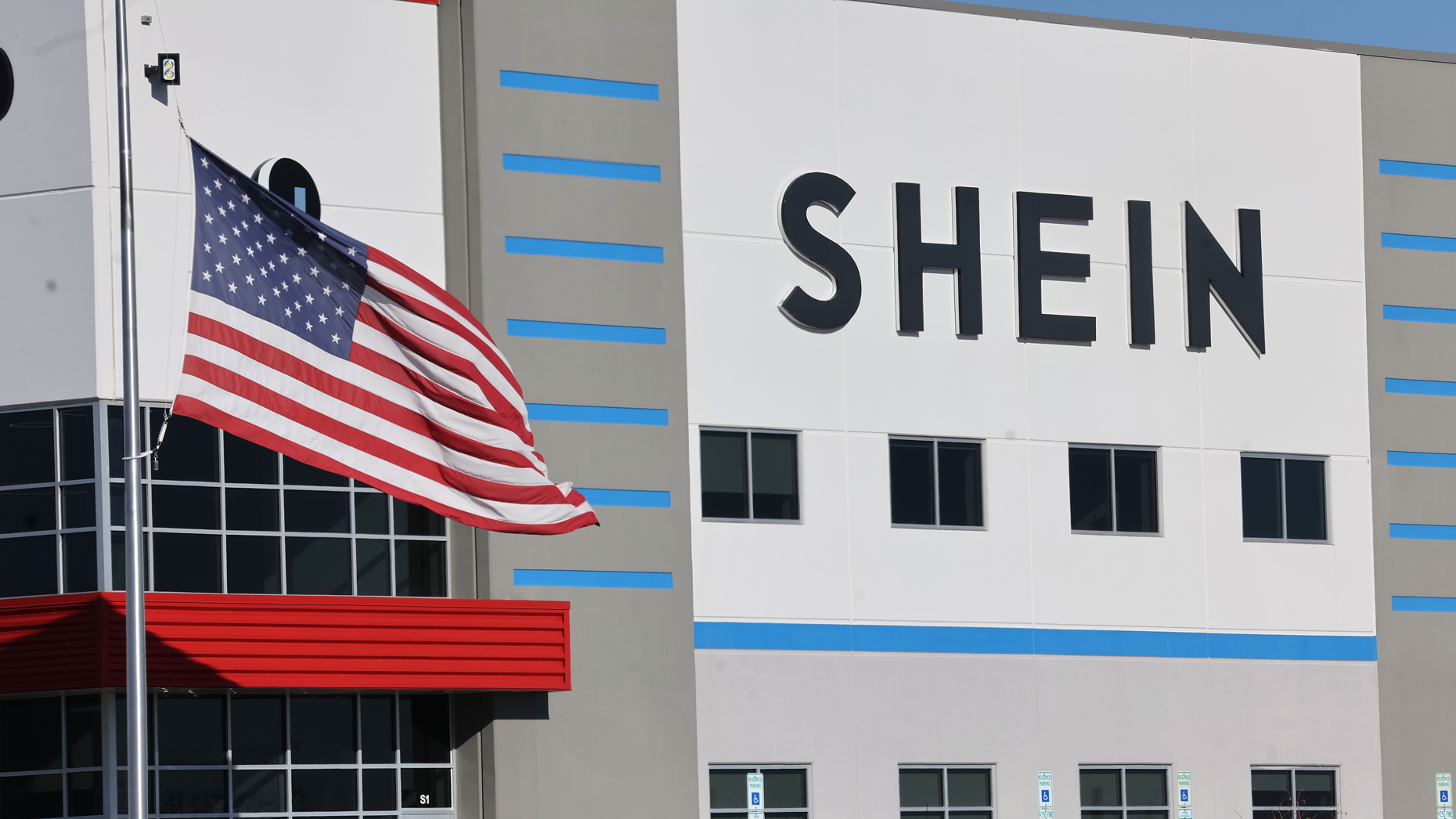 A Shein warehouse in Indiana. Photo by  Scott Olson/Getty Images.