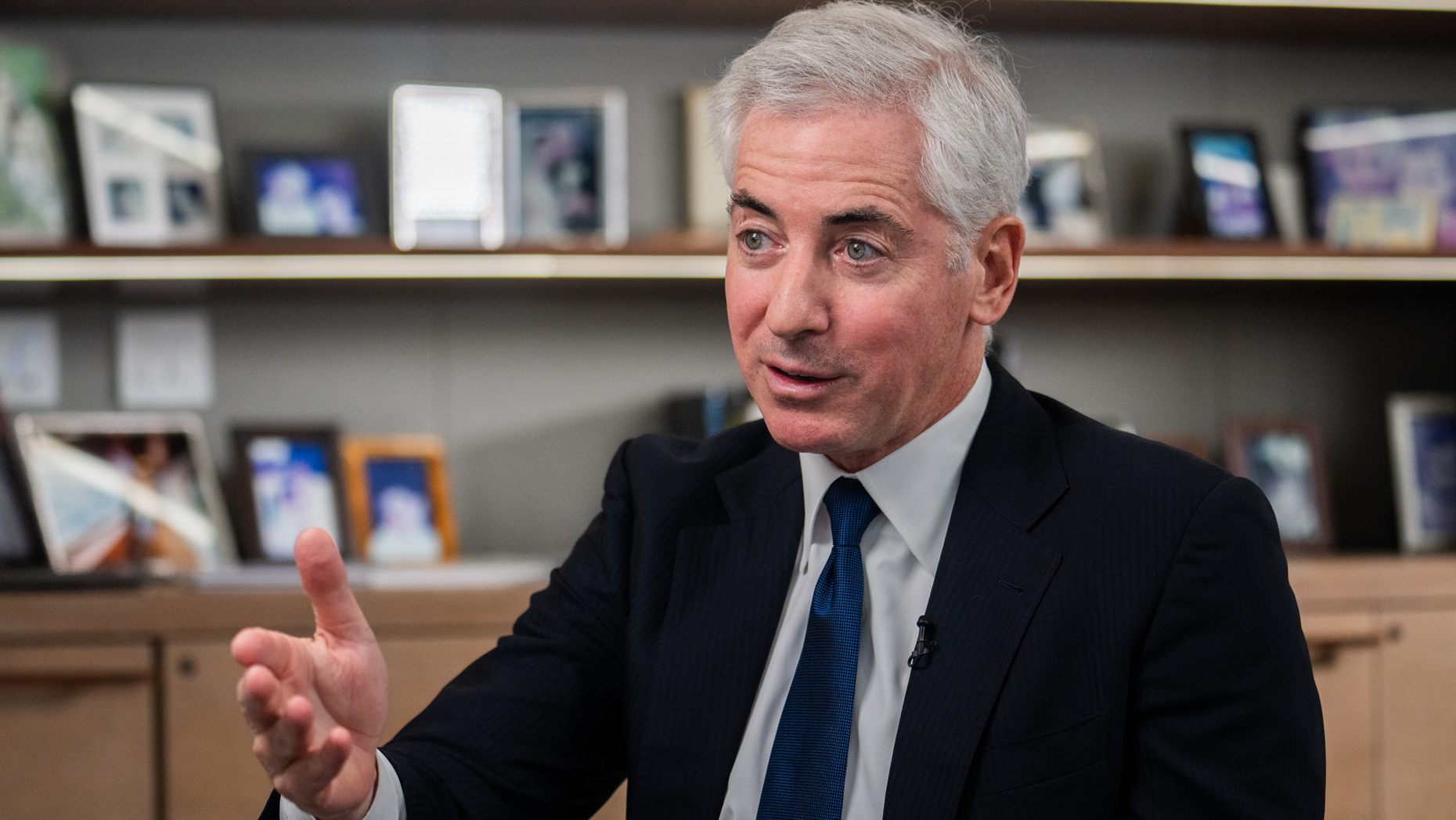 Bill Ackman. Photo by Bloomberg via Getty Images.