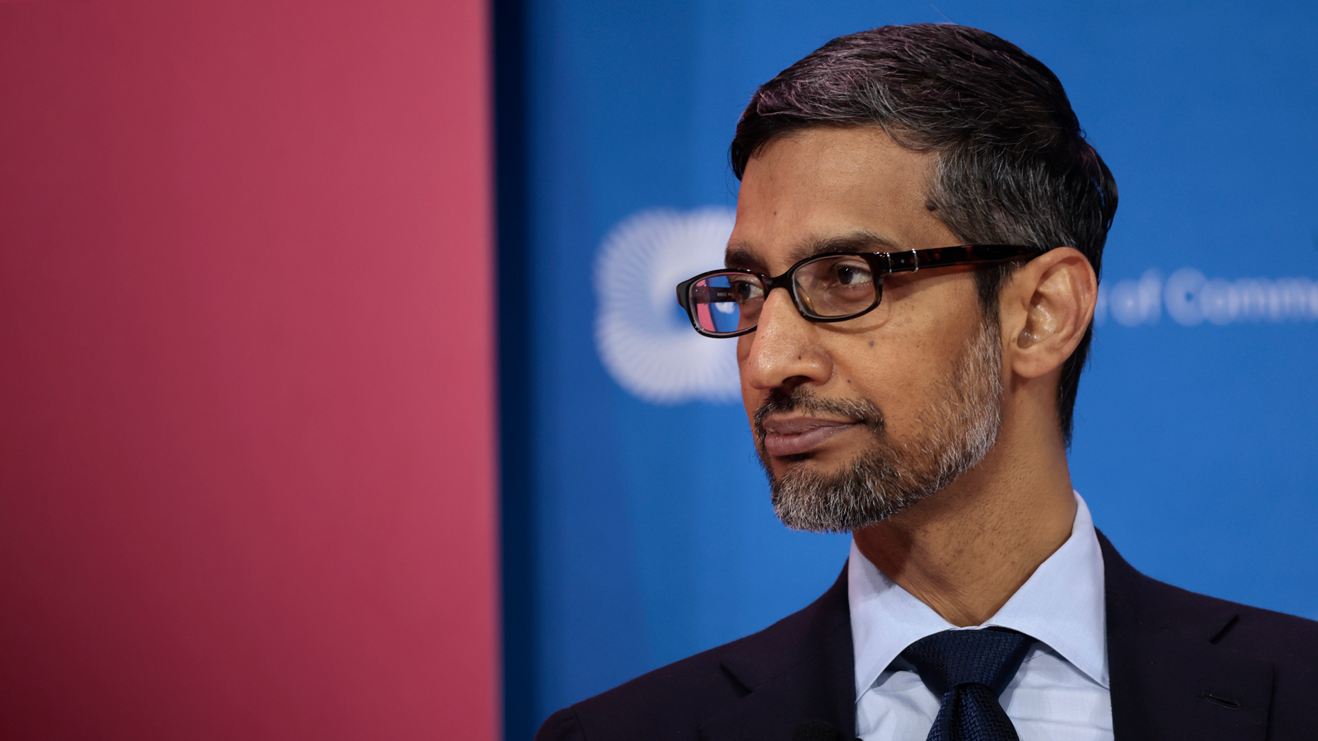 Google CEO Sundar Pichai. Photo by Anna Moneymaker/Getty Images.